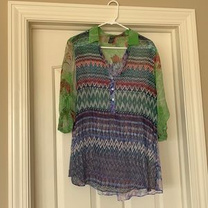 Shear spring Tunic
